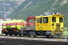 RhB (Rhätische Bahn), Samedan, 10. July 2004